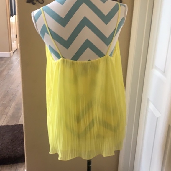 **Pleated Chiffon Camisole Top** - Picture 5 of 7
